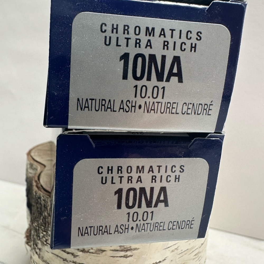 Redken Chromatics PAIR of  “Ultra Rich” 10NA Natural Ash Hair Color